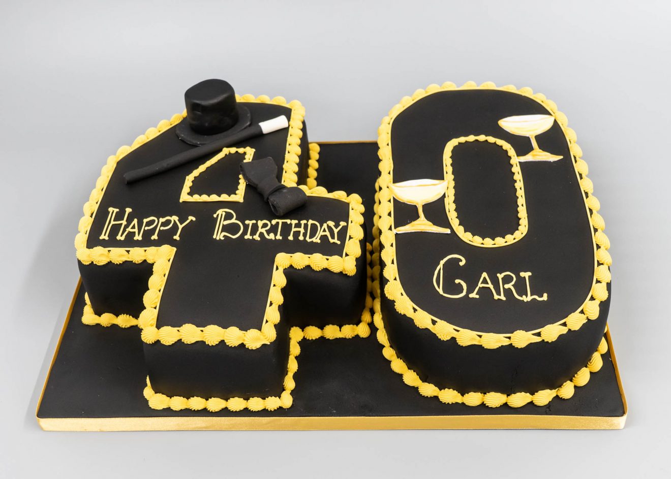 Number Shaped Cakes Regency Cakes