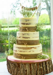Naked Wedding Cakes Gallery - Regency Cakes